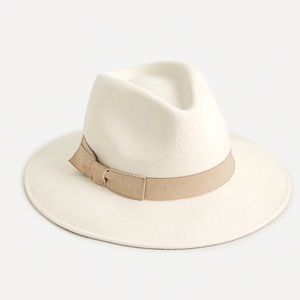 JCREW WESTERN HAT W/grosgrain ribbon trim NWT
